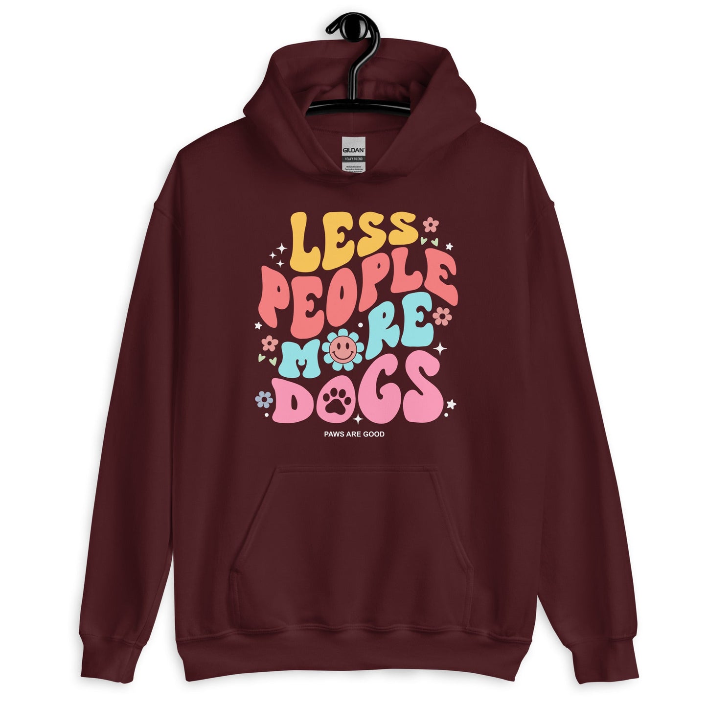 Less People More Dogs Hoodie