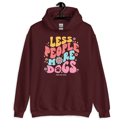Less People More Dogs Hoodie