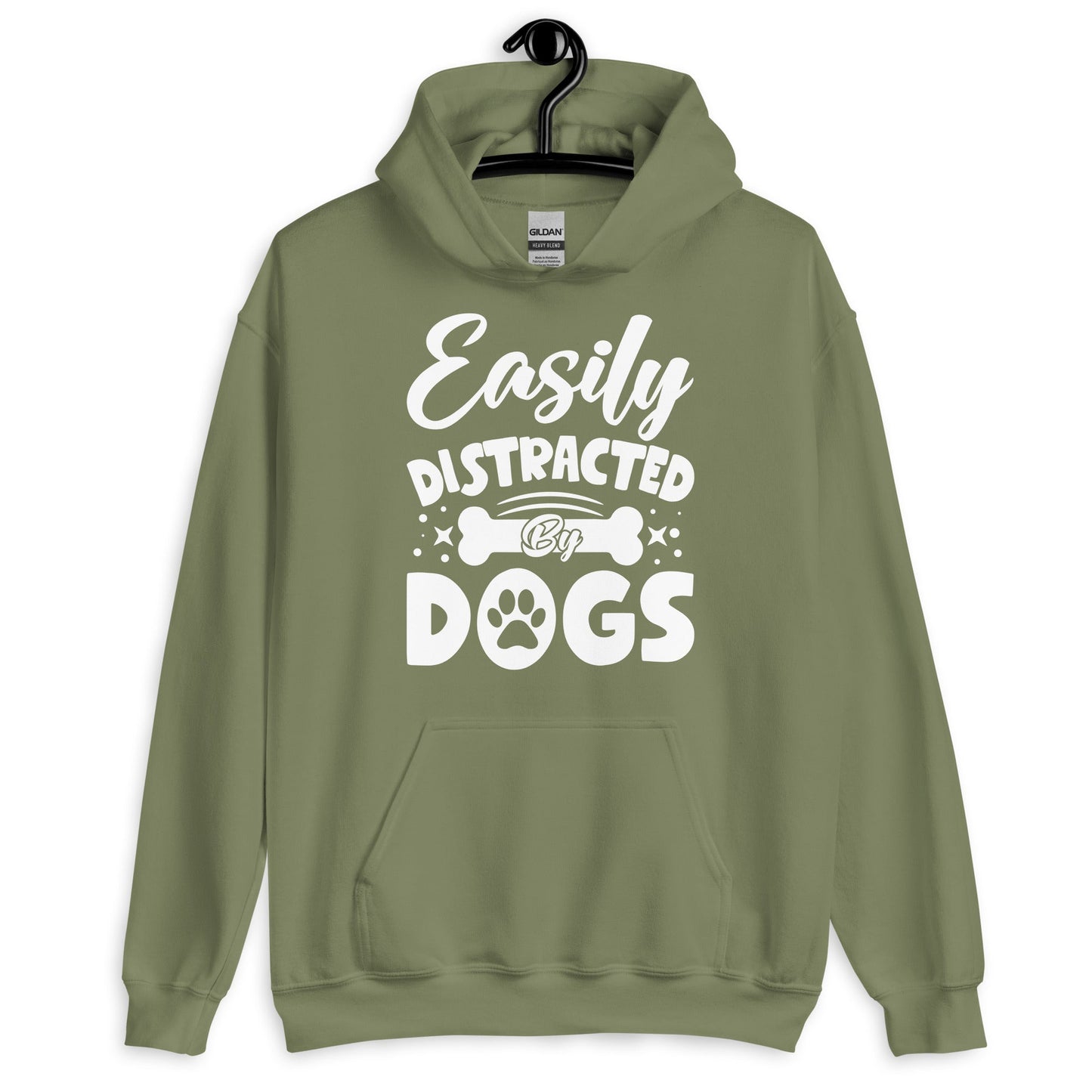 Easily Distracted By Dogs Hoodie