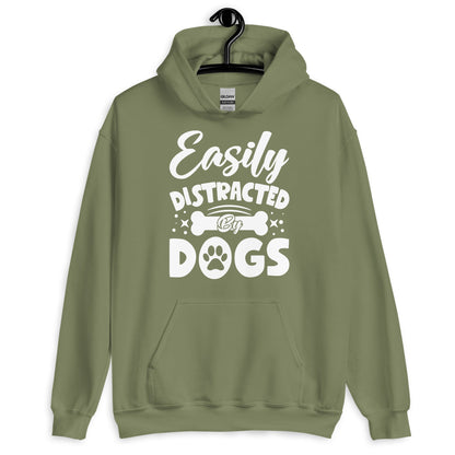 Easily Distracted By Dogs Hoodie