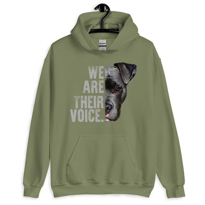 We are Their Voice Dog Rescue Hoodie