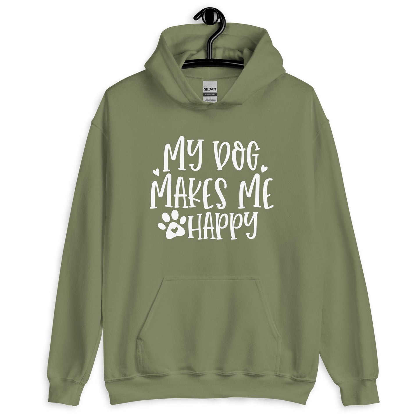 My Dog Makes Me Happy Dog Lovers Hoodie