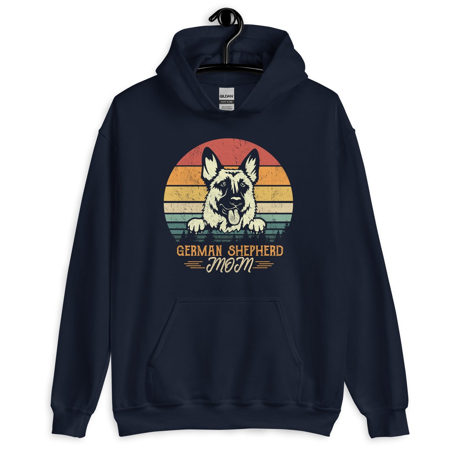 German Shepherded Dog Mom Hoodie