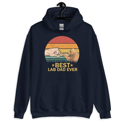 Best Lab Dog Dad Ever Hoodie