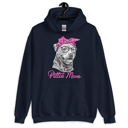 Pittie Mom - Pitbull Dog Mom Hoodie