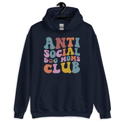 Anti Social Dog Moms Club Hoodie