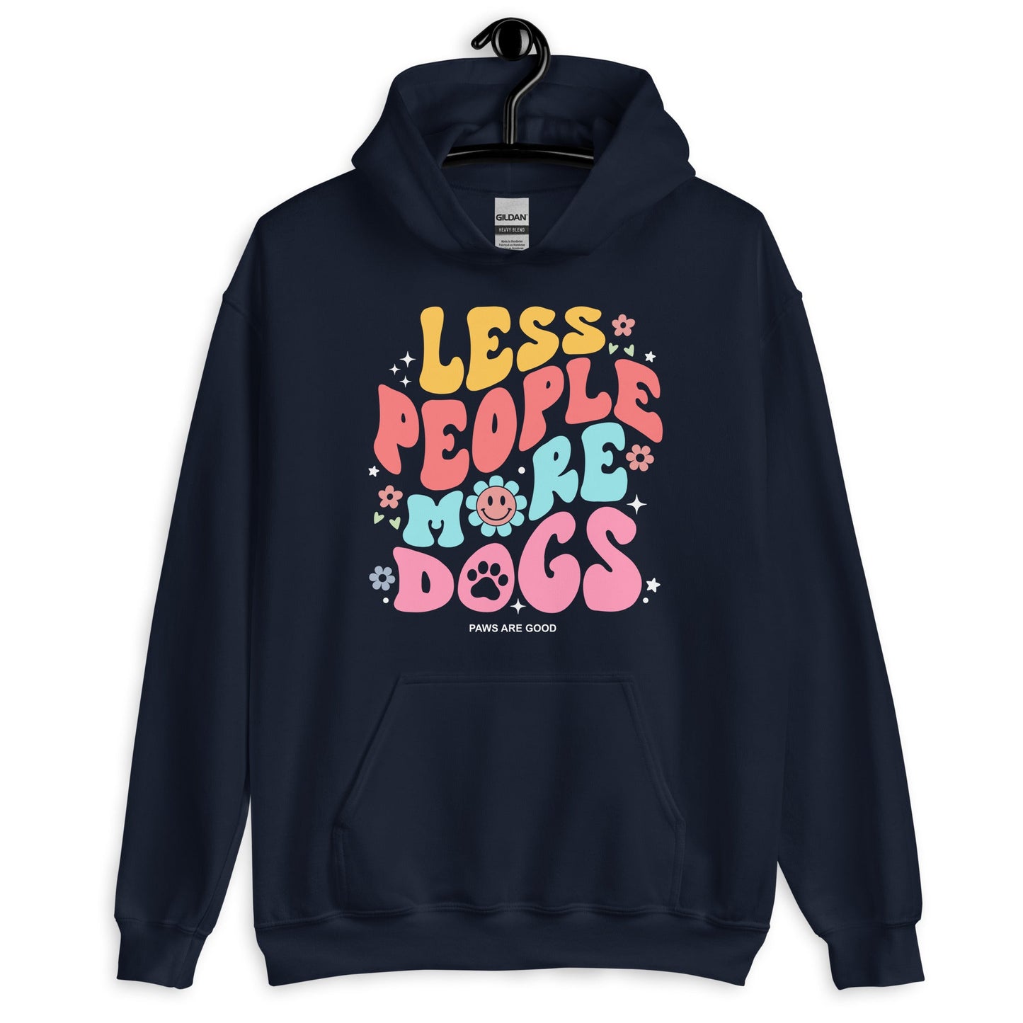 Less People More Dogs Hoodie