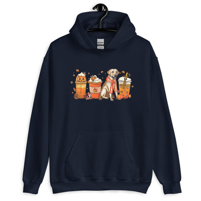Labrador Fall Pumpkin Spice Vibes Hoodie