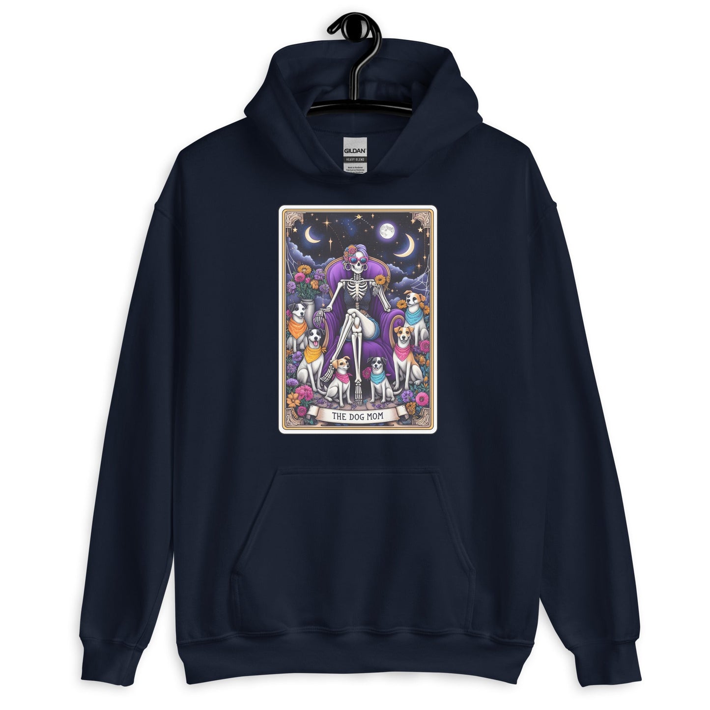 The Dog Mom Tarot Card Unisex Hoodie