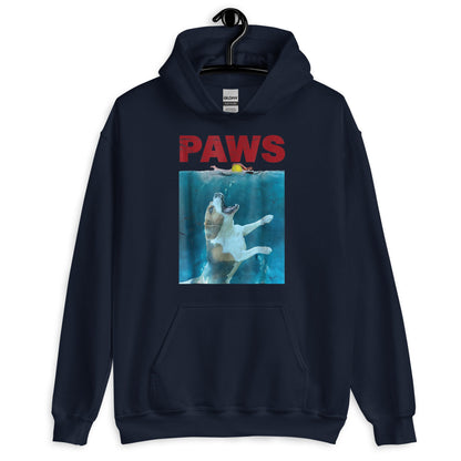 Paws Jaws Chaos for Throw Ball Funny Hoodie