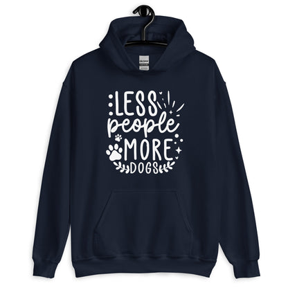 Less People More Dogs Hoodie