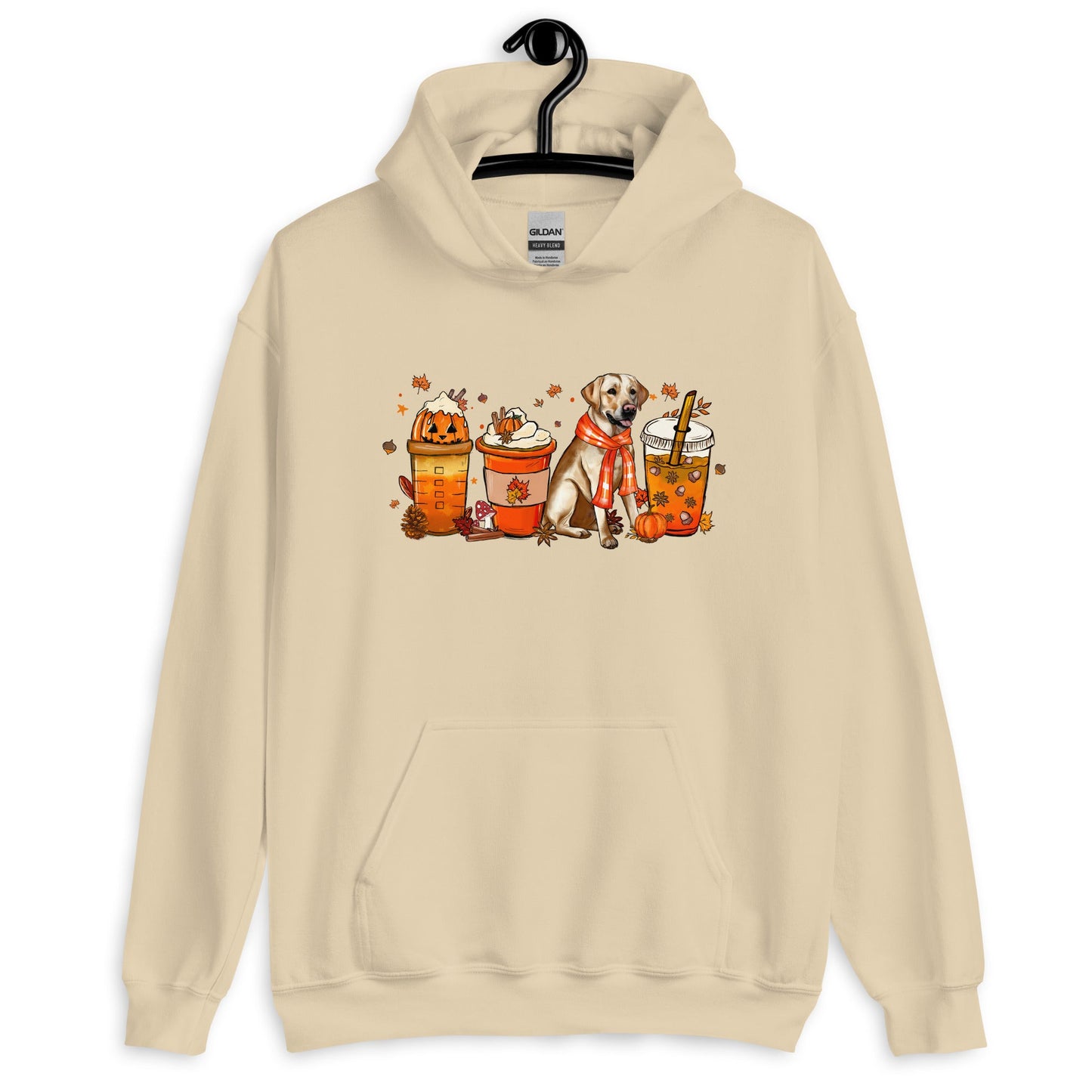 Labrador Fall Pumpkin Spice Vibes Hoodie