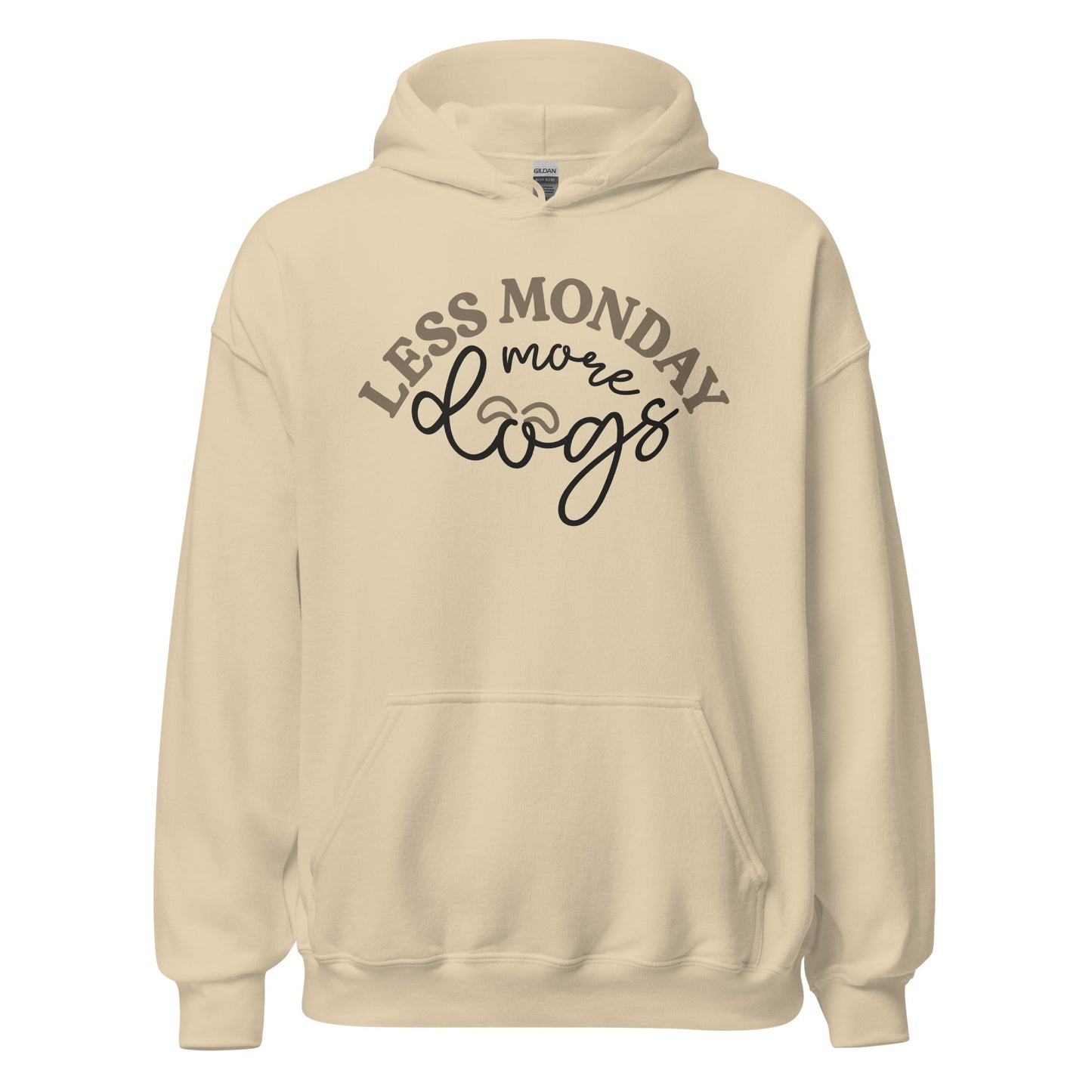 Less Monday More Dogs Unisex Hoodie