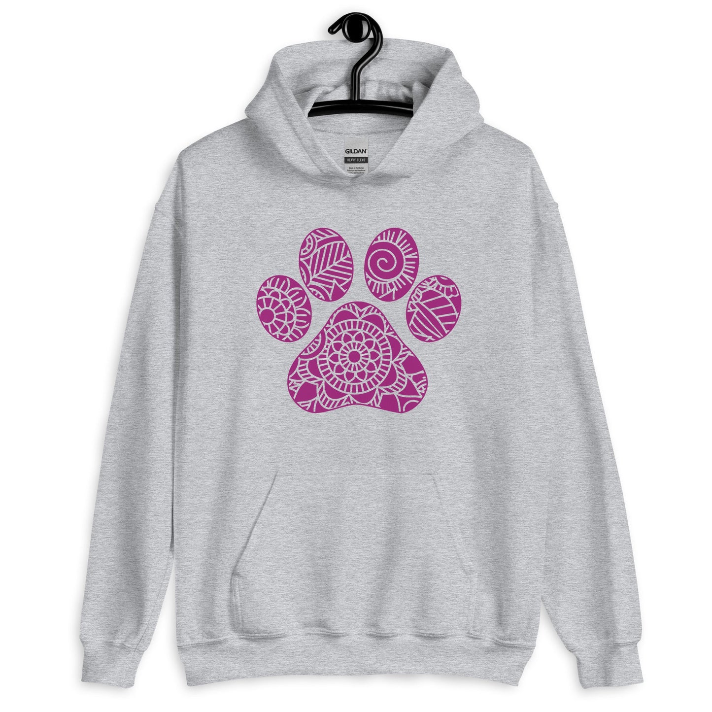 Paw Mandala Unisex Hoodie