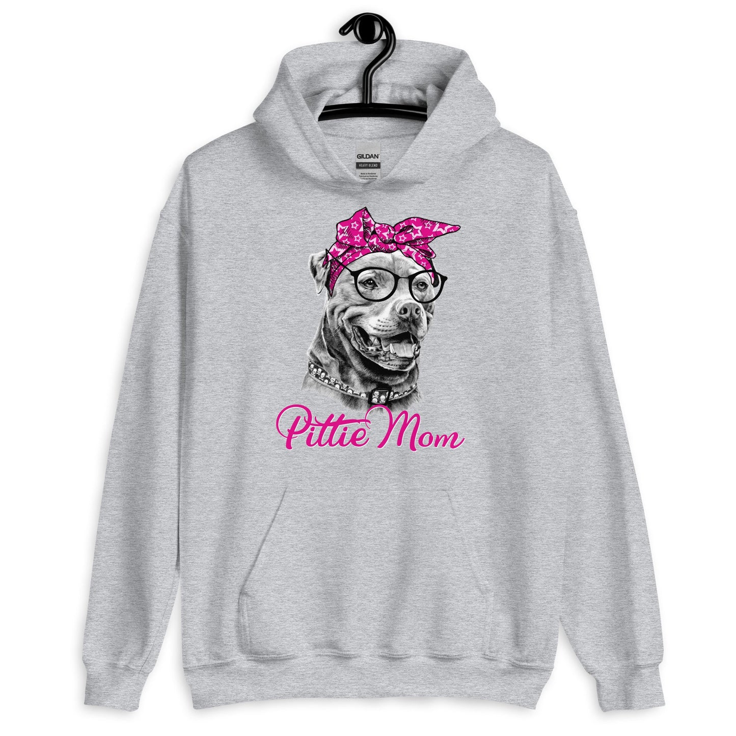 Pittie Mom - Pitbull Dog Mom Hoodie