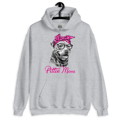 Pittie Mom - Pitbull Dog Mom Hoodie