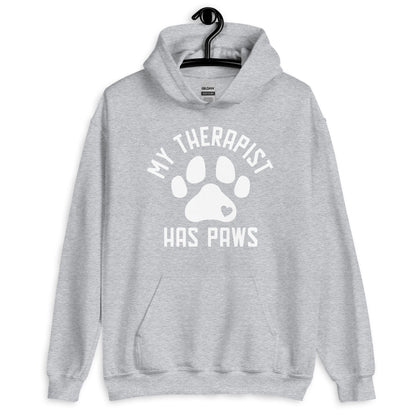 My Therapist Has Paws Hoodie