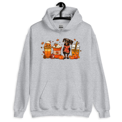 Dachshund Fall Pumpkin Spice Vibes Hoodie