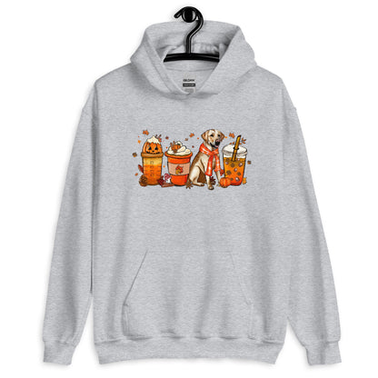 Labrador Fall Pumpkin Spice Vibes Hoodie