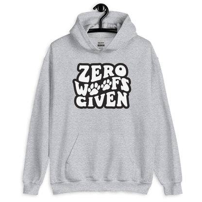 Zero Woofs Given Unisex Hoodie
