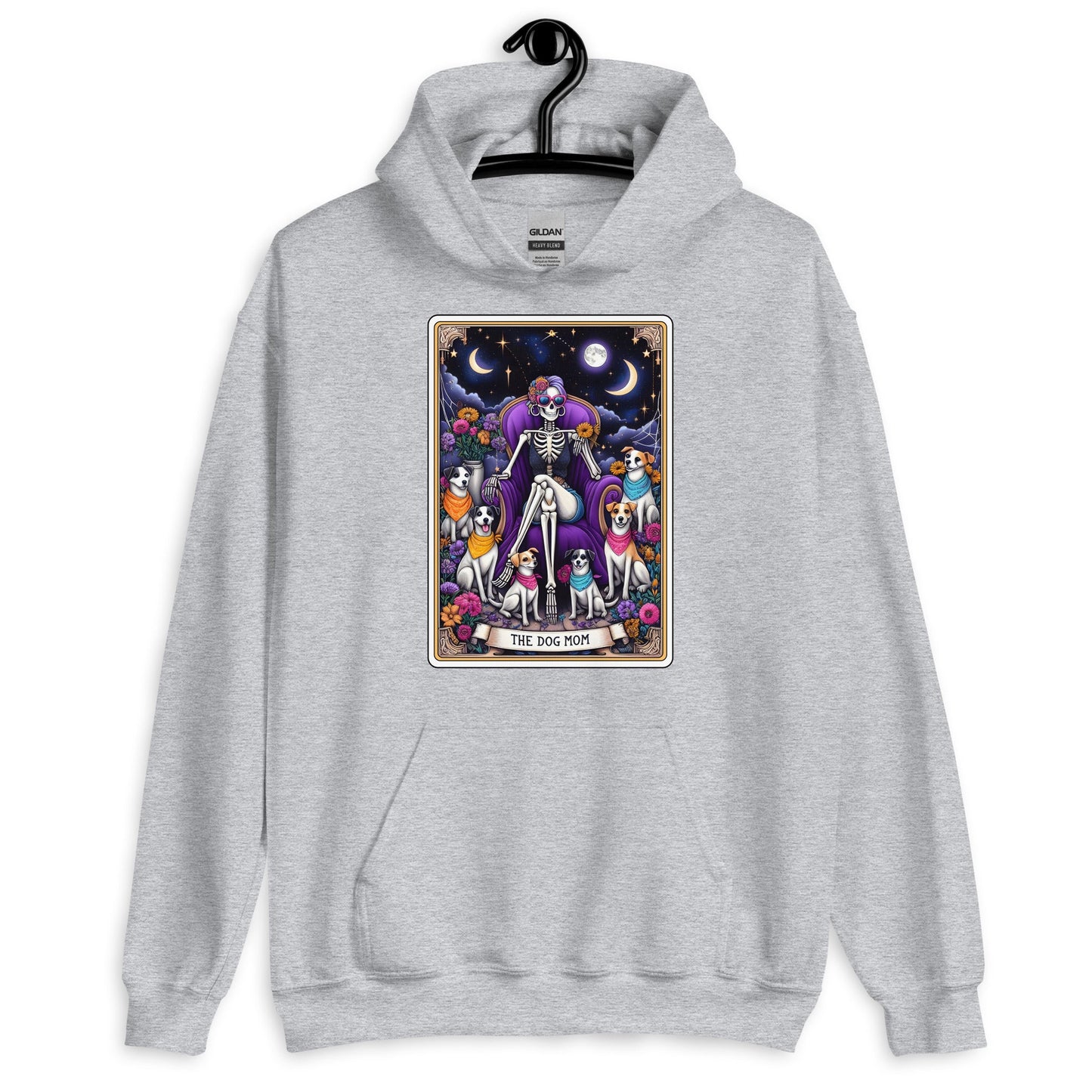 The Dog Mom Tarot Card Unisex Hoodie