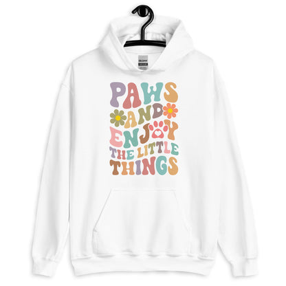 Paws and Enjoy The Little Things Hoodie