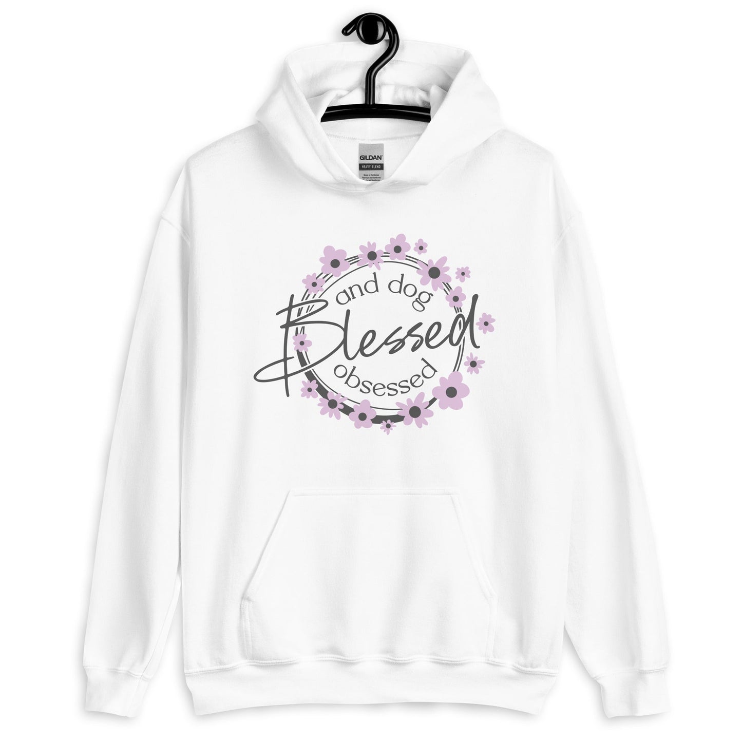 Blessed and Dog Obsessed Unisex Hoodie for Dog Lovers