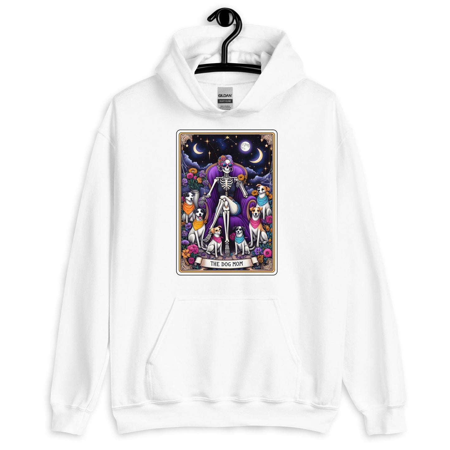 The Dog Mom Tarot Card Unisex Hoodie