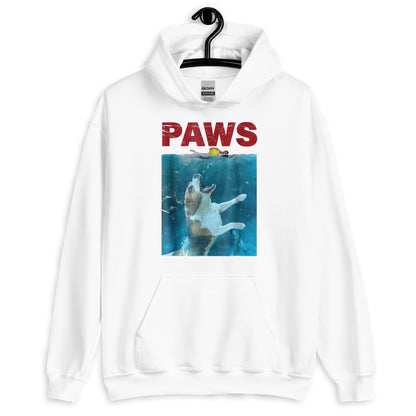 Paws Jaws Chaos for Throw Ball Funny Hoodie
