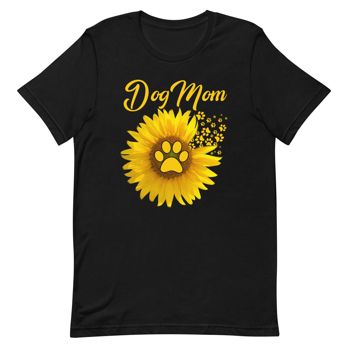 Sunflower Dog Mom T-Shirt