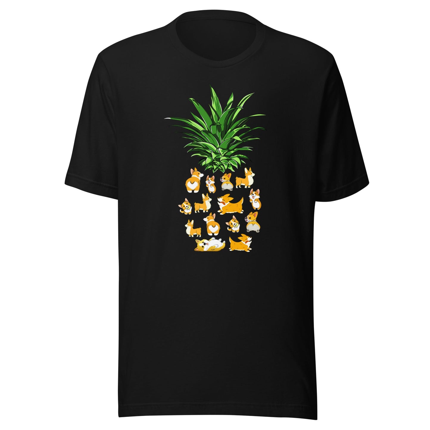 Corgi Pineapple Dog Lover T-Shirt