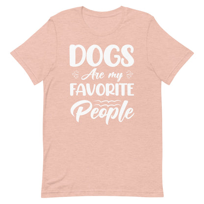 Dogs Are My Favorite People T-Shirt