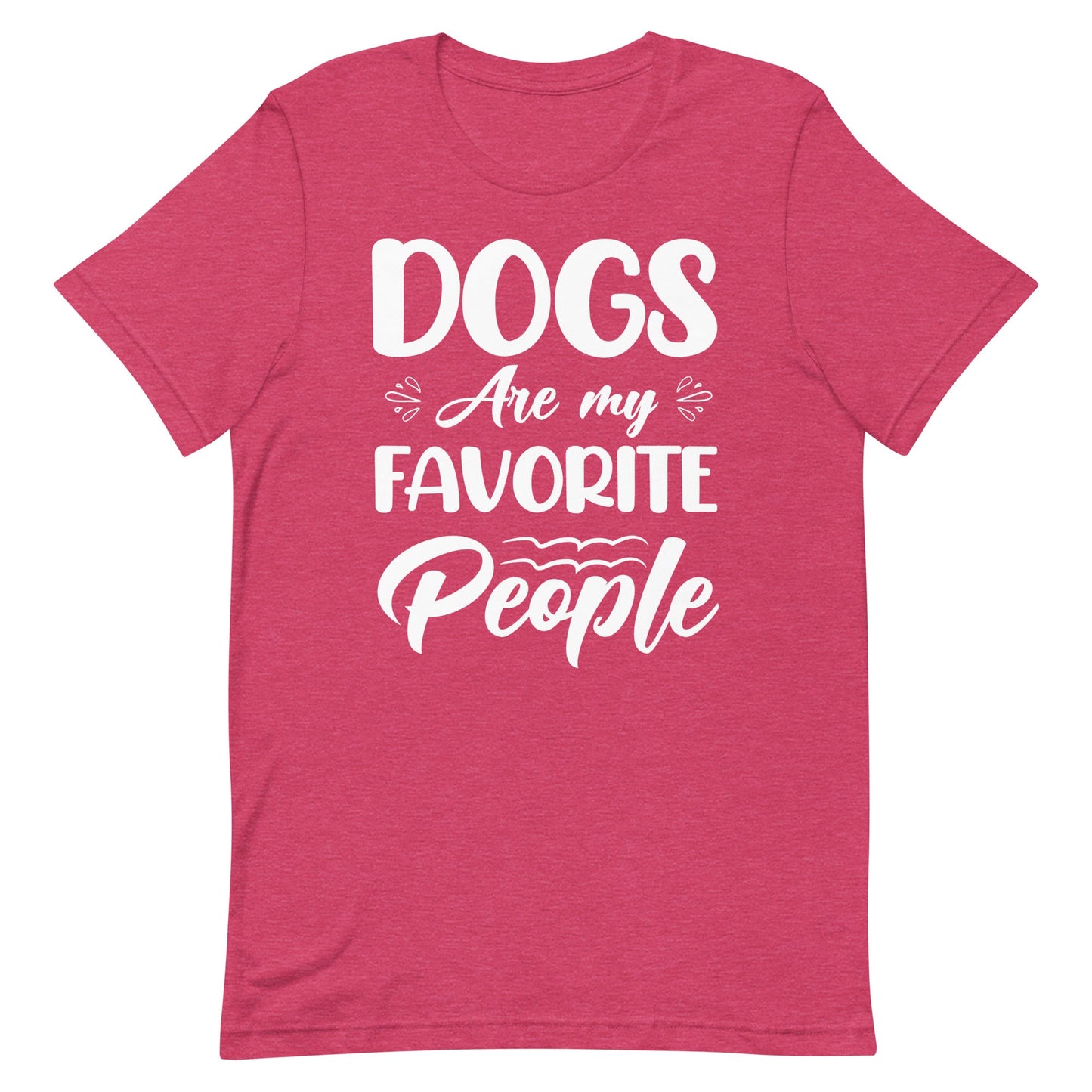 Dogs Are My Favorite People T-Shirt