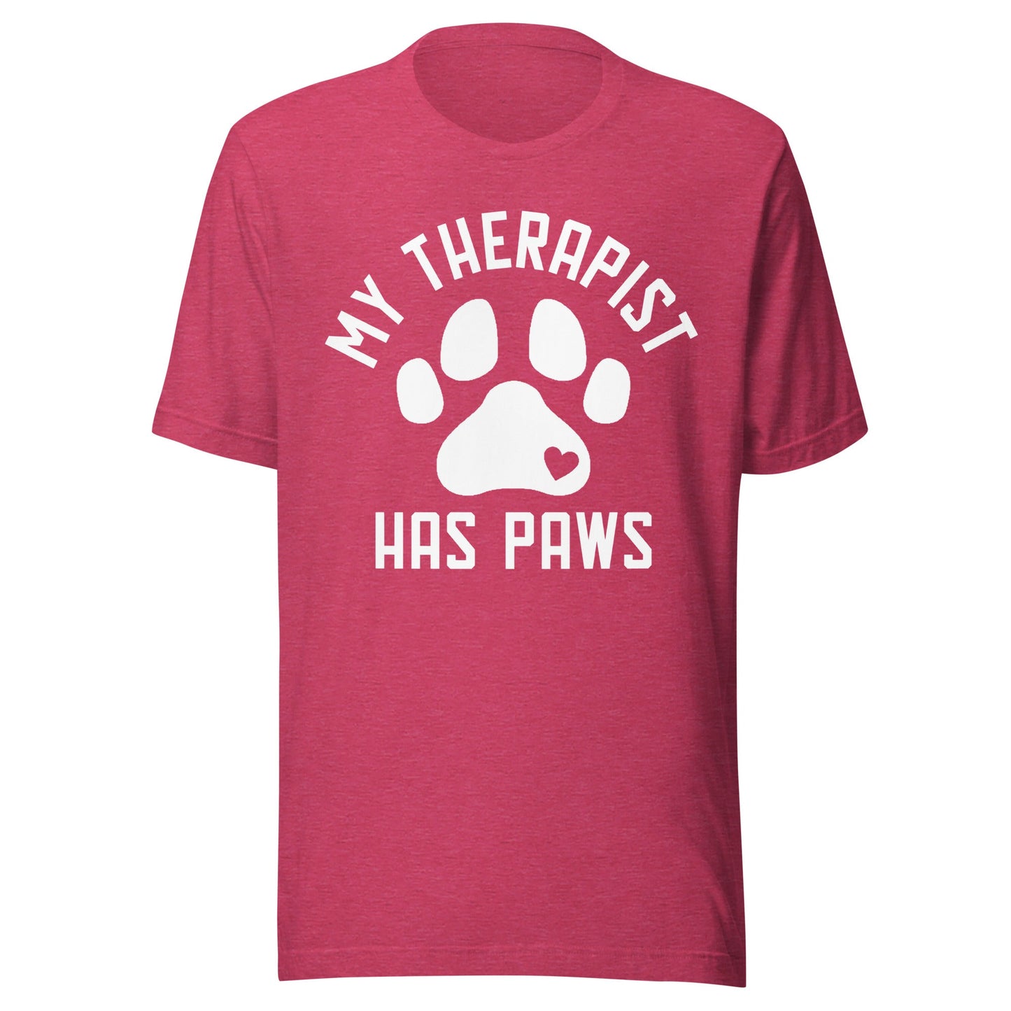 My Therapist Has Paws Dog Lovers T-Shirt