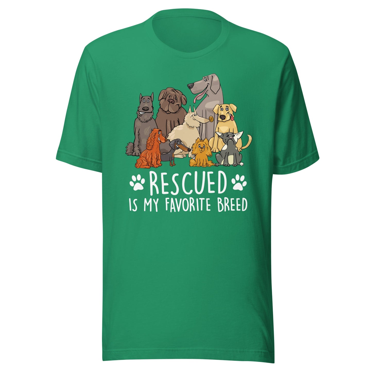 Rescued is My Favorite Breed T-Shirt