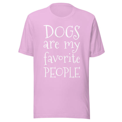 Dogs Are My Favorite People T-Shirt