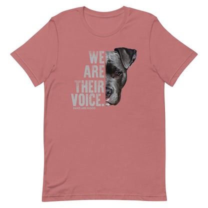We are Their Voice Dog Rescue T-Shirt