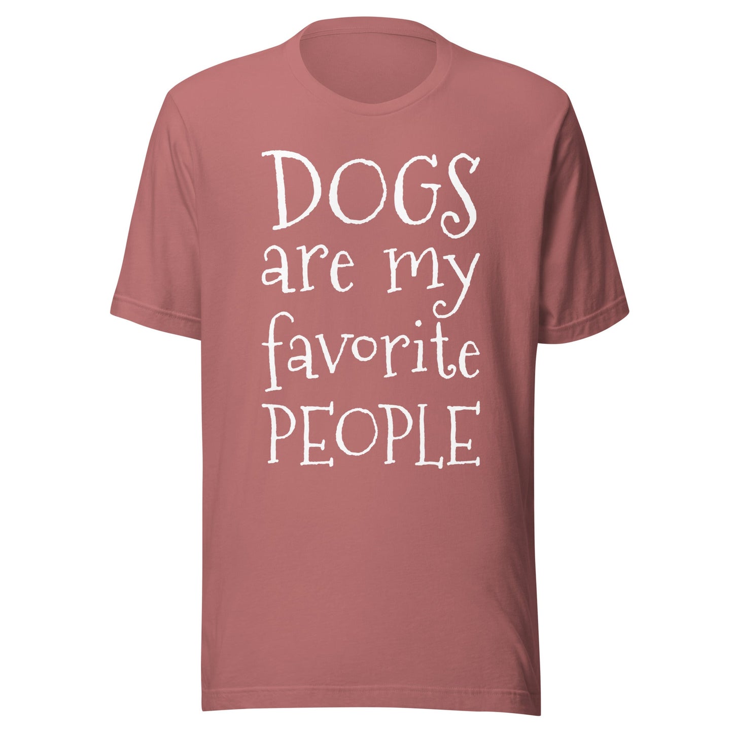 Dogs Are My Favorite People T-Shirt