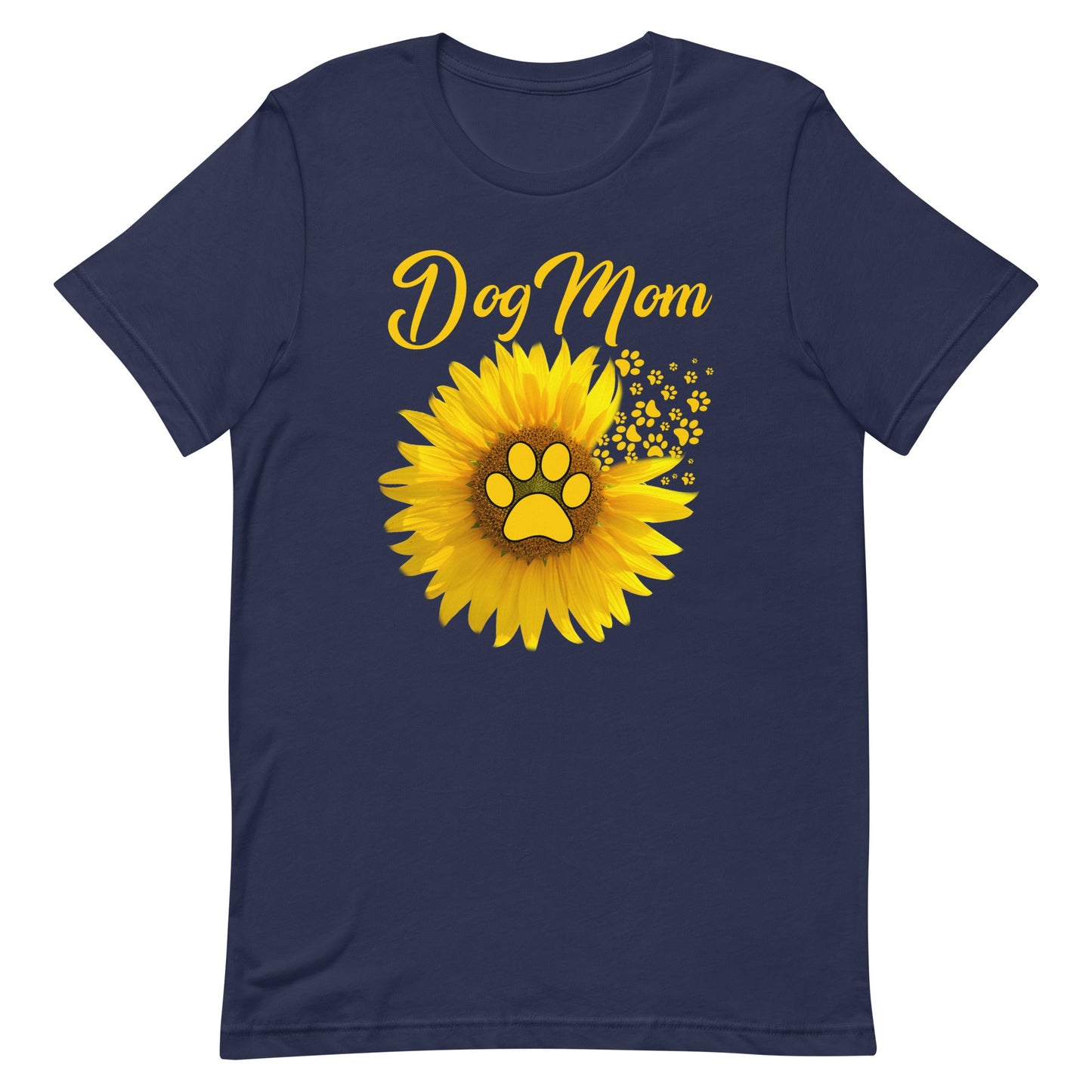 Sunflower Dog Mom T-Shirt