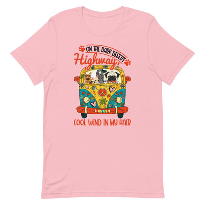Dogs on Road Trip Dog Lovers T-Shirt