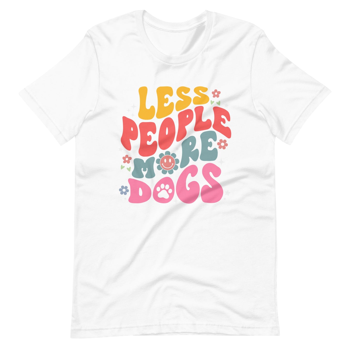 Less People More Dogs T-Shirt