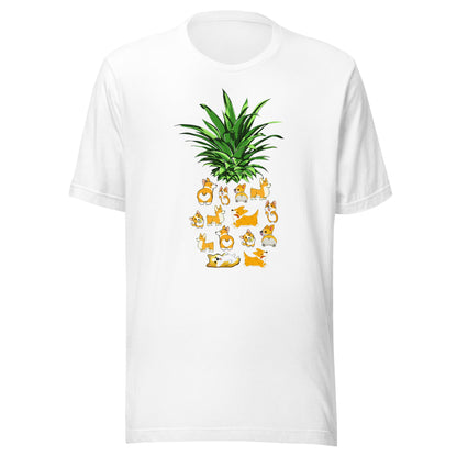 Corgi Pineapple Dog Lover T-Shirt